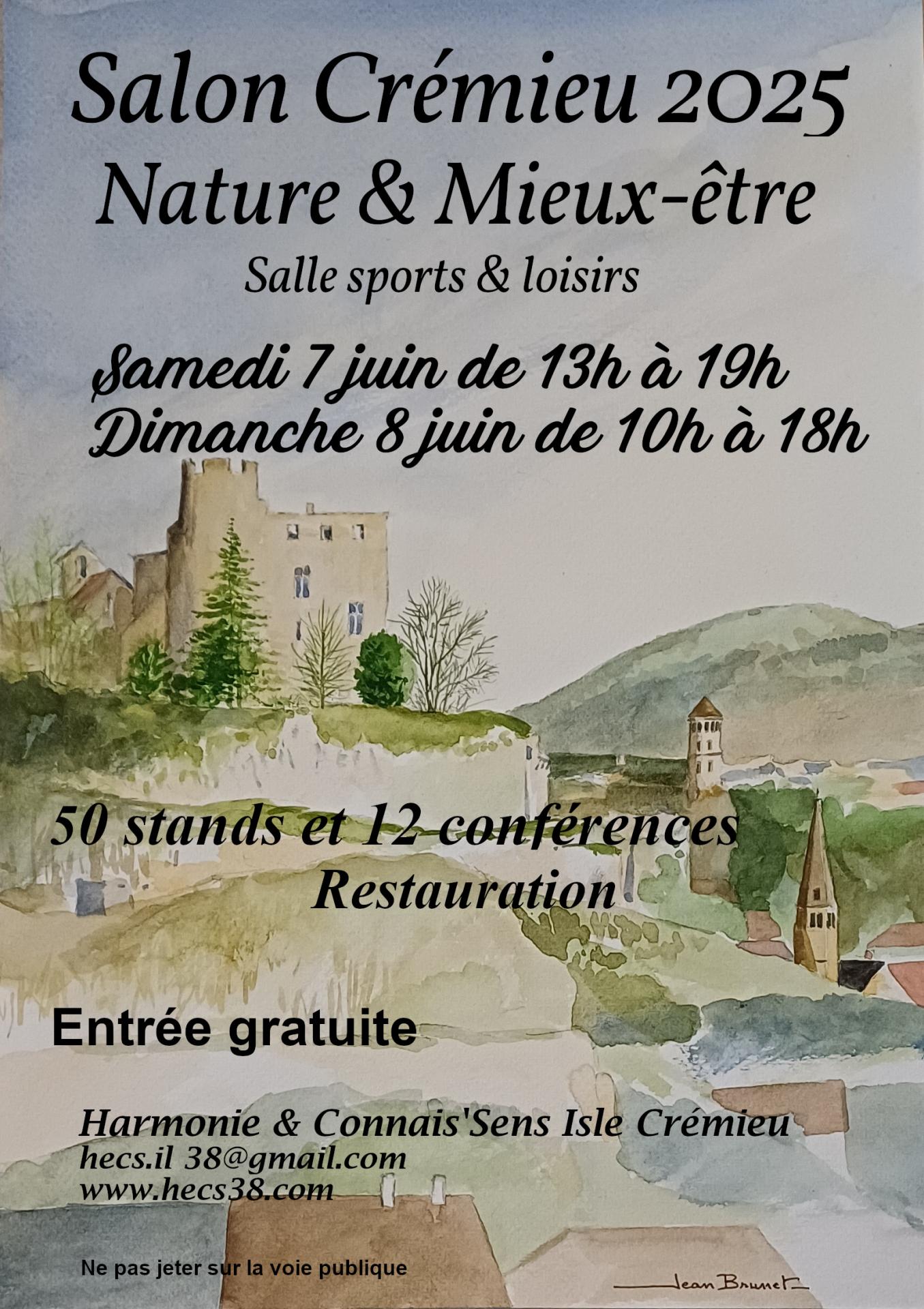 Affiche cremieu 2025