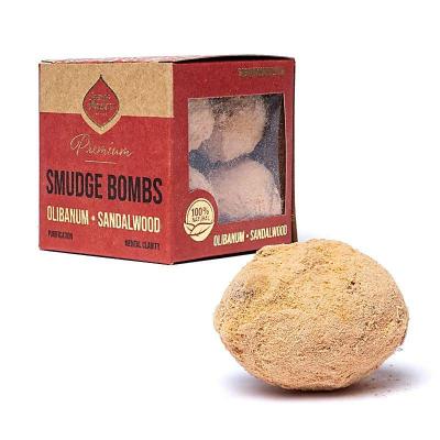 Bombe smudge oliban et bois de santal 1