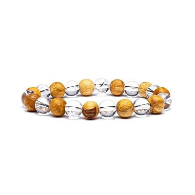 Bracelet palo et cristal de roche