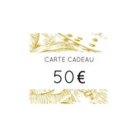 Carte cadeau 50 euros