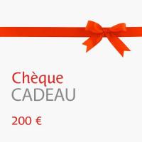 Cheque cadeau de 200